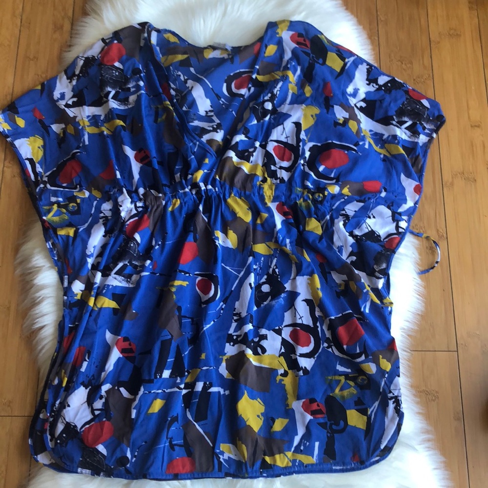 Lenny Niemeyer abstract print nylon swim cover up